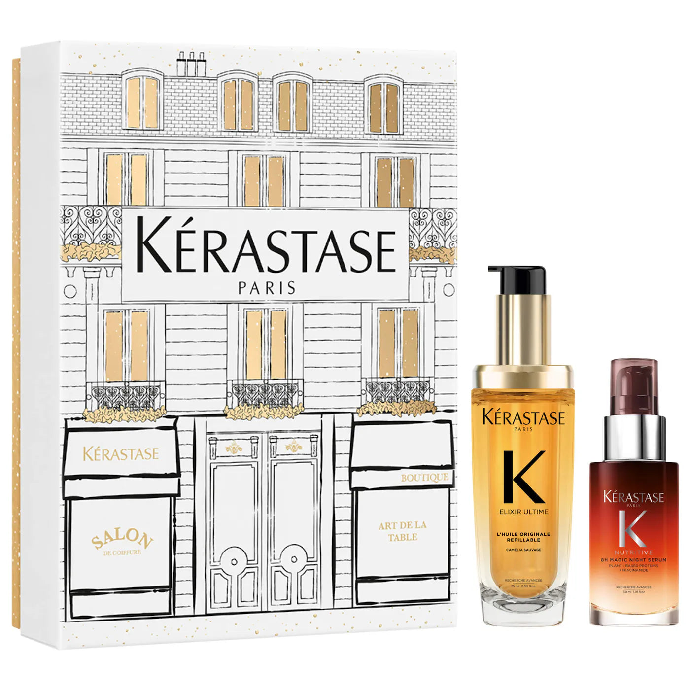 Sobre pedido: Kérastase Elixir Ultime & 8H Magic Bestsellers Hair Gift Set